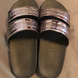 Pink Sandals slip ons